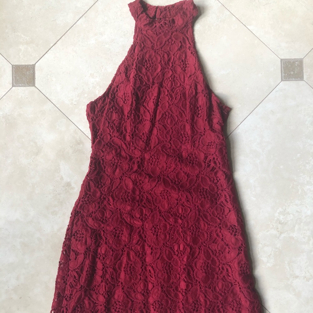 A&F Lace Halter Dress